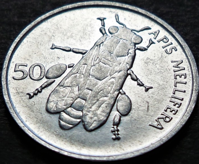 Moneda 50 STOTINOV - SLOVENIA, anul 1996 *cod 3671 A