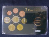 Euro set - Grecia 2002-2005 , 8 monede UNC, Europa