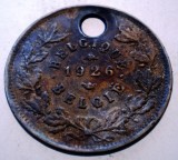 2.088 BELGIA TAXE SUR LES CHIENS BELASTING OP DE HONDEN BELGIQUE BELGIE 1926