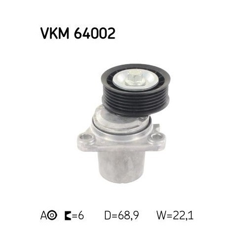 SKF rola intinzator, curea transmisie