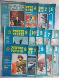 Lot 26 reviste PENTRU PATRIE (1976 - 1991) - Colecție Militărie / Comunism / Post-Decembrist