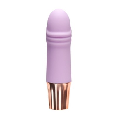 Vibratoare pentru incepatoare - Crushious Valuri Moi Mini Vibrator Lavanda Alegerea Perfecta pentru Prima Jucarie foto