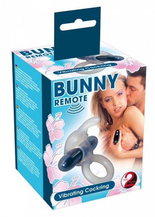 Inel Penis cu Ou Vibrator Bunny si Telecomanda Wireless