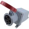 Conector alimentar AC trifazat IP&amp;S 60A 415V IP69K AMPHENOL soclu 4 pini flanșă