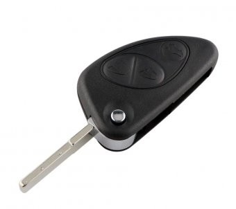 Carcasa cheie Topautochei&amp;reg; pentru Alfa Romeo 147 156 166 GT, 3 butoane foto