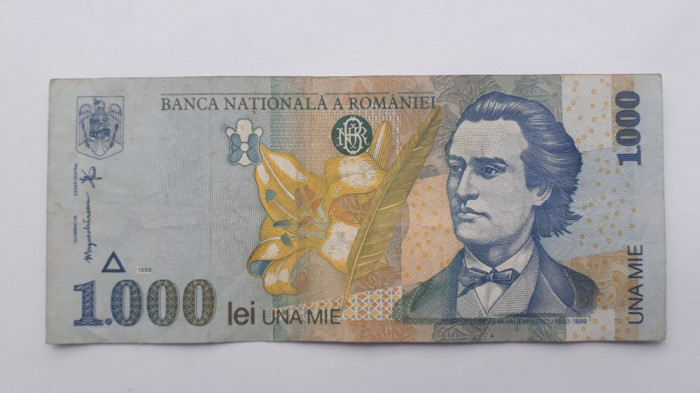 1000 lei 1998 Romania bancnota / 5886649