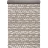 Cumpara ieftin Traversa Festonata Surfilata, Latime 0.67m, Tip Iuta, Model Flex 19206-111, Marime 67 x 200 cm, Bej, Crem, Antiderapant, Antialergic, Polipropilena, L