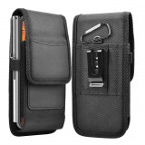 Cumpara ieftin Techsuit, Outdoor Phone Waist Bag (TWB1), Multifunctional Wearable with Belt Hanging, XL, 16.5x9x2.5cm, 6.5 inch, Black