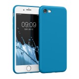 Husa pentru iPhone 8 / iPhone 7 / iPhone SE 2, Silicon, Albastru, 39458.224, Carcasa, Kwmobile