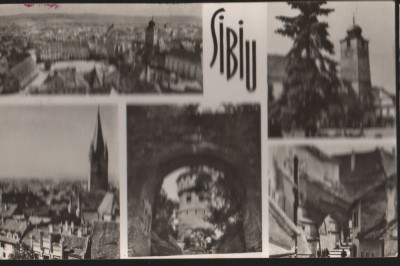 CPIB 21138 CARTE POSTALA - SIBIU, MOZAIC, RPR foto