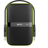 HDD extern portabil Silicon Power Armor A60, 2TB Shockproof/Water-resistant, USB 3.0, Negru