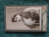 fotografie celebru atelier Waissman -Bucuresci ,anii 1900 , sovenir Florica Cretulescu .