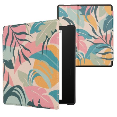 Husa Kwmobile pentru Amazon Kindle Oasis 10, Multicolor, Piele ecologica, KWM000010AE062C foto