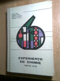 Cumpara ieftin Experiente de chimie pentru licee - Parteni Elena s.a. (EDP, 1965)