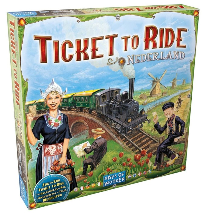 Joc de societate Ticket to Ride Map Collection Netherlands, extensie, limba