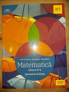 Matematica clasa a 6-a (semestrul al II-lea)- Stefan Smarandoiu, Marius Perianu foto