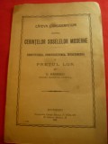 D.Banescu -Consideratii cerinte Sosele Moderne - Ed.1924 ,Ed.Gobl ,32 pag