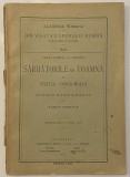 Tudor Pamfile Sarbatorile de Toamna si Postul Craciunului - Din vieata poporului