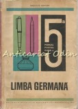 Limba Germana Clasa a V-a, Manual Basilius Abager, Didactica si Pedagogica, 1971, 215 pagini