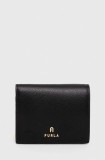 Furla portofel de piele femei, culoarea negru