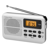 Radio portabil Kruger Matz, 2 x AAA, jack 3.5 mm, AM/FM, alarma, Kruger&amp;Matz