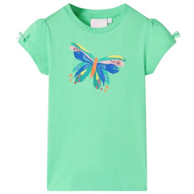 Tricou pentru copii, verde deschis, 116 foto