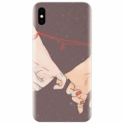 Husa silicon pentru Apple Iphone X, Infinit Love foto