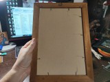 Icoana pe sticla vintage pe sticla Sfantul Florian 2