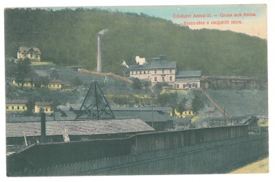 1449 - ANINA, Caras Severin, Mining Industry, Romania - old postcard - unused foto