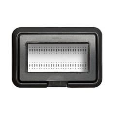 Rama Ornament 4M Living Light Bticino IP55 antracit 24604L