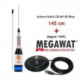 Cumpara ieftin Antena Statie Radio CB Megawat ML145 Blue cu Magnet Megawat 145PL