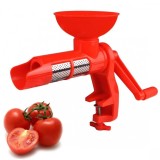 Storcator manual rosii cuva colectoare, sita inox, prindere universala - Masina tocat rosii