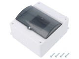 Carcasă pentru aparatură modulară IP20 albă 400V 6 module