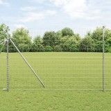 VidaXL Euro Fence 1.5x10 m Oțel zincat