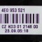 Maneta semnalizare ștergătoare AUDI A8 D3 4E2, 4E8 2005 OEM: 4E09535494E09535214E0953503B 1851591