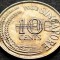 Moneda exotica 10 CENTI - SINGAPORE, anul 1982 * cod 5357 = EROARE de BATERE