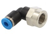 Racord Push-In Unghi 90&deg; QS 4mm 0,95-6bar