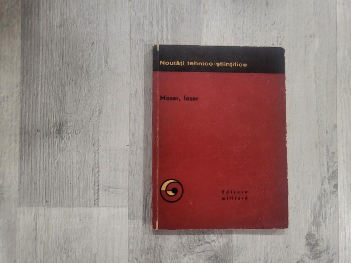Maser,laser de Nicolae Gr.Popescu