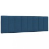 VidaXL Pernă pentru tăblie de pat, albastru, 160 cm, material textil 4019176