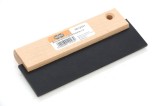 Spaclu cauciuc Holzer 543, 15 cm, cu maner de lemn