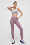 Under Armour leggins de antrenament Train culoarea violet, neted, 1381662