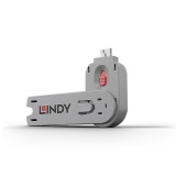 Cheie pentru blocarea portului USB-A (L40460 &amp; L40450) Roz, Lindy L40620