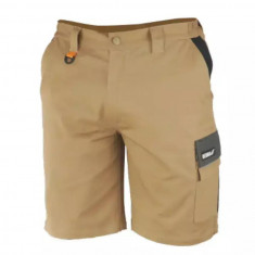 Pantaloni scurti de protectie marime xl/56, bumbac+spandex, greutate 270g/m2 foto