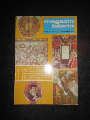 REVISTA MAGAZIN ISTORIC (Februarie, 1970) foto