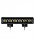 LED Bar Auto 60W 6D 12V-24V, 6480 Lumeni, 15&quot;/37 cm, Xenon Bright