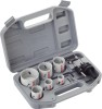 Bosch Set 9 accesorii, 6 carote BiMetal cu D20-68mm, 2 adaptoare hexagonale, 1 cheie hexagonala ProAdvanced PowerfulTools