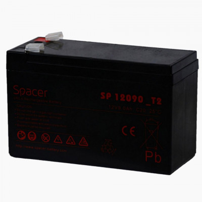 SPC ACUMULATOR UPS 12V/9Ah terminal F2 foto