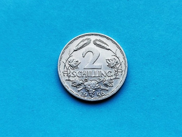 2 Schilling 1946 Austria-XF++