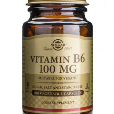 Vitamin B6 100mg Solgar 100cps