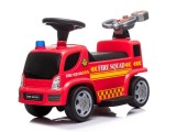 Masinuta electrica 6 V, premergator de pompieri cu tun pentru bule de sapun, Leantoys